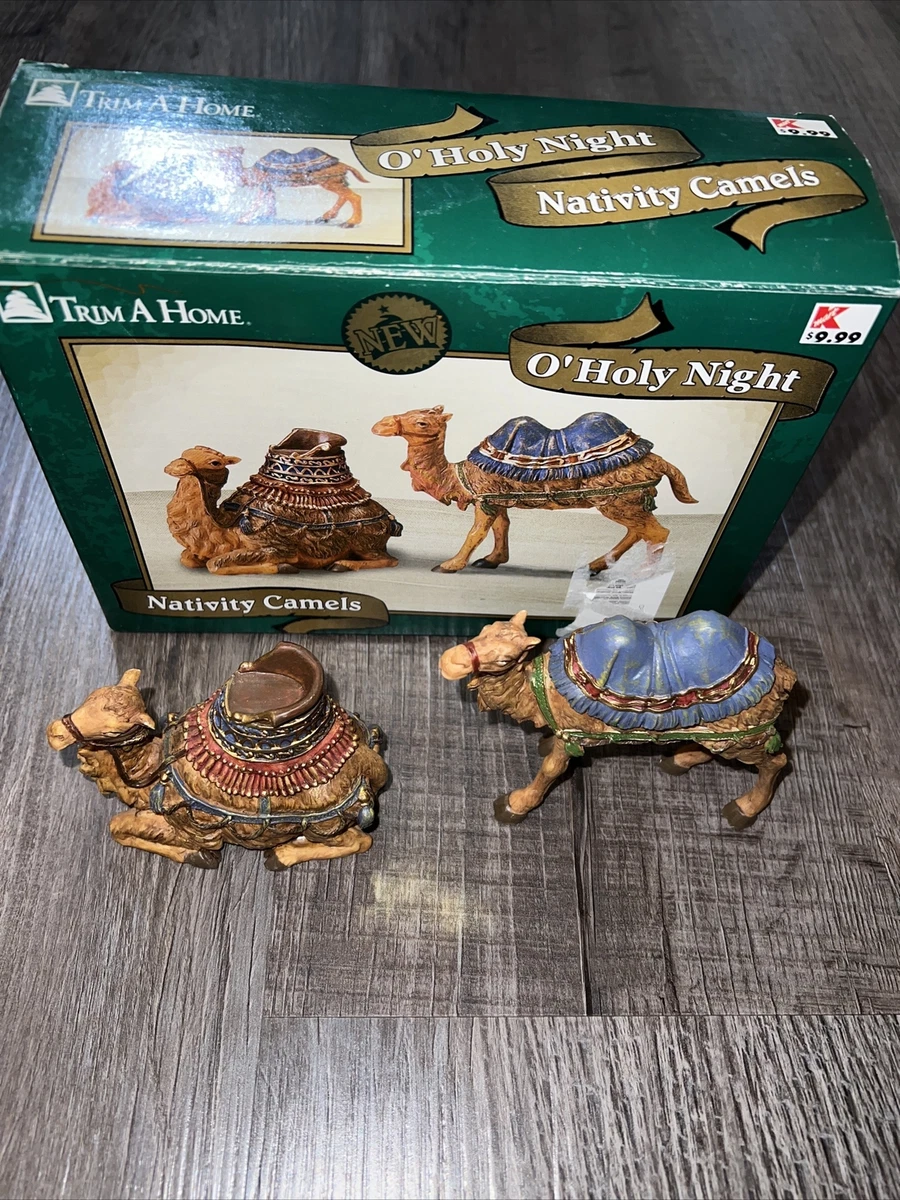 Trim A Home O' Holy Night 2 CAMEL Baby Jesus 4 Angels