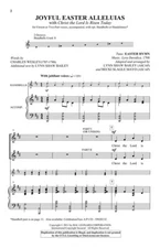 Joyful Easter Alleluias Unison/2-Part Arranger: Becki Slagle Mayo