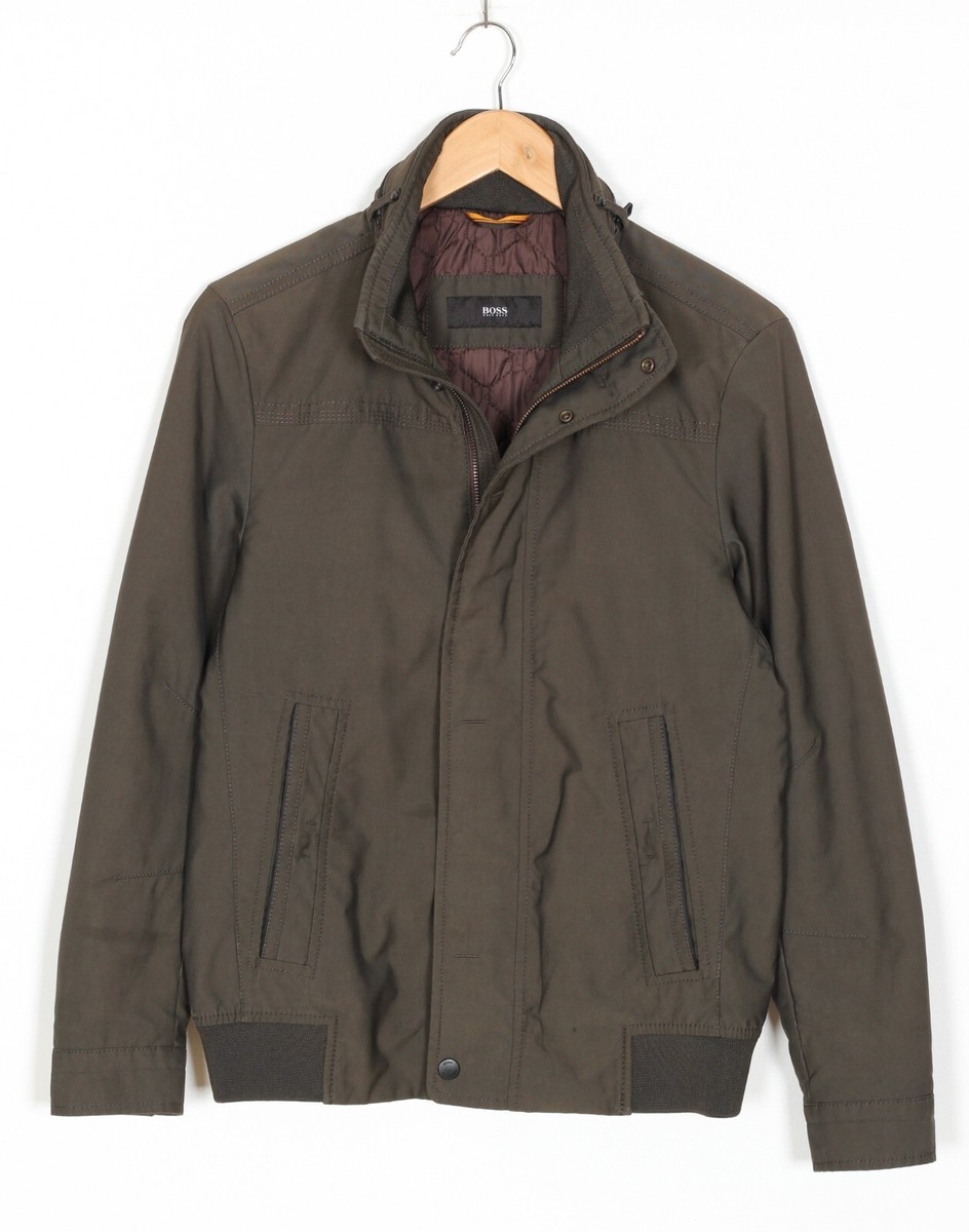 HUGO BOSS Cherkin Bomberjacke Herren Größe 44 US 34R MJ4309