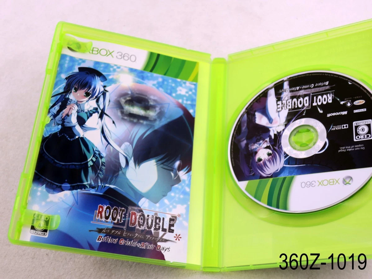 Xbox 360 Game Used Easy Achievement Japan Anime Visual Novel Root Double 