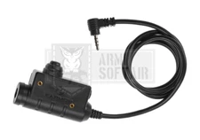 EARMOR BUTTON PTT M51 PROFESSIONAL MILITARY RADIO YEASU SOFTAIR