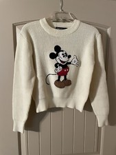 1970s Mickey Mouse sweater girl size large