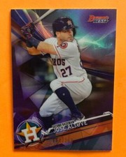 2017 BOWMAN'S BEST PURPLE REFRACTOR JOSE ALTUVE ASTROS 194/250