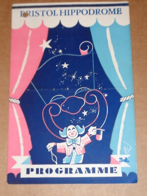 Deep River Boys 1951 UK Bristol Hippodrome Programme (Shane Sisters/Vic Wise)