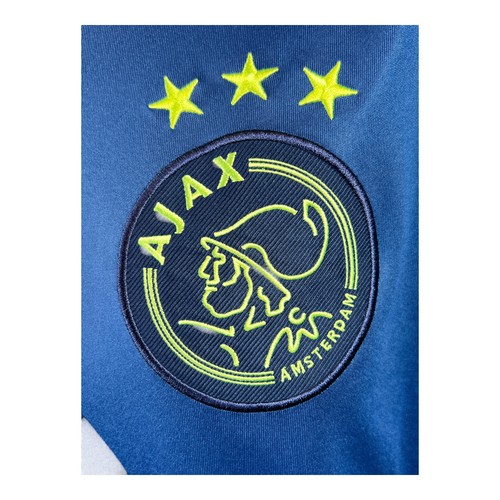 Adidas Ajax Amsterdam Fussball Away Trikot 2014/2015 Gr.XL Blau - Bild 3 von 9