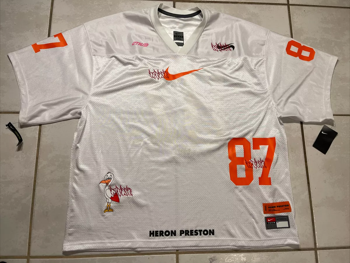 heron preston nike フットボールシャツ　Sサイズ