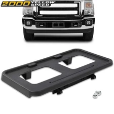 Fit For 2011-2016 Ford SuperDuty F250 Front License Plate Tag Bracket Holder