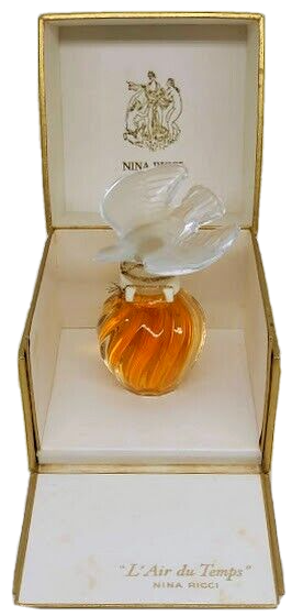 ❤️ NINA RICCI,L'Air du Temps Perfume,Single Dove Bottle,Vintage