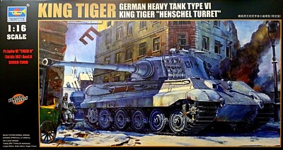 1:16 Trumpeter 00908 Sd.Kfz.182 King Tiger + Interior + optionale Clear-Version