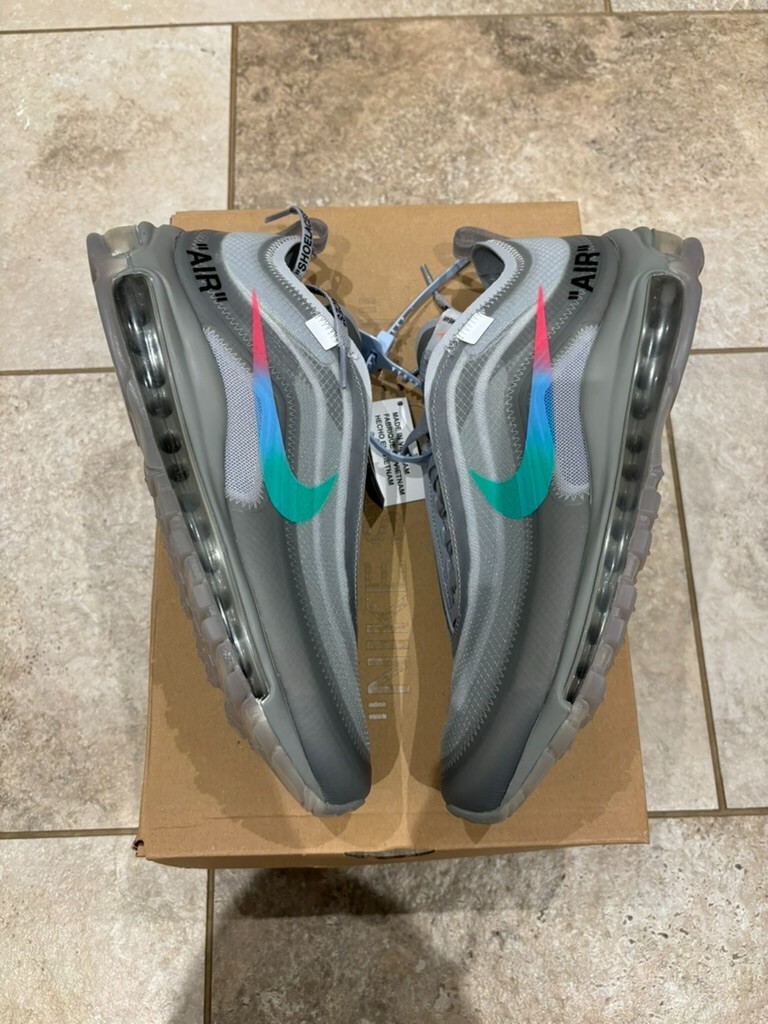 OFF WHITE X NIKE Nike Air Max 97 x Off White Menta UK 8 US 9 EU 42 5