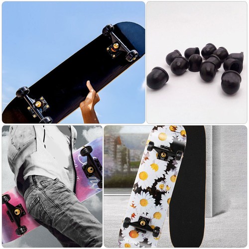 2 Pack Miss Skateboard Truck Pivot Cups Accessories Replacement Screws and Nuts - Zdjęcie 6 z 12