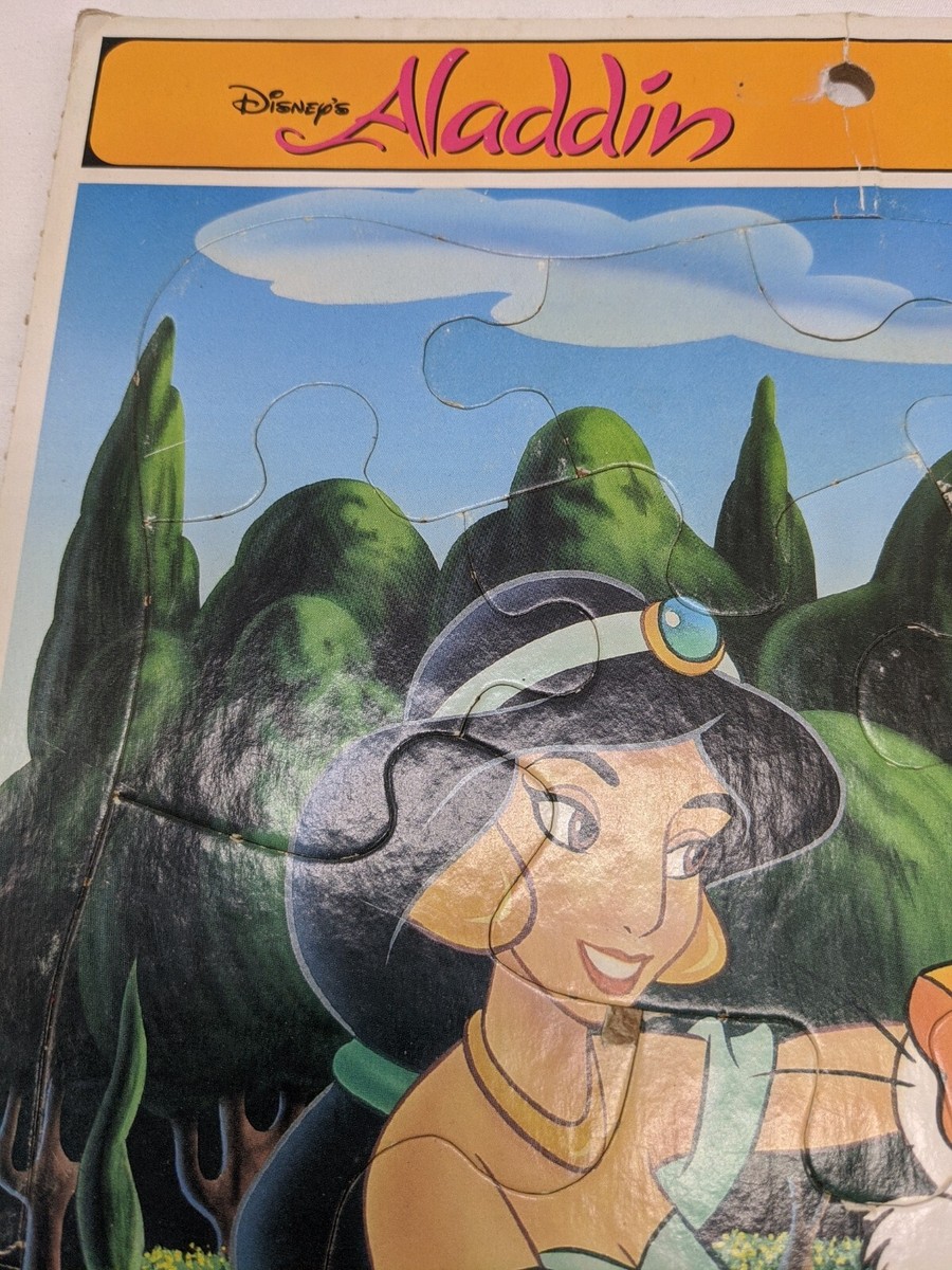 Disney's Aladin Golden Frame-Tray Puzzle 8312B | eBay