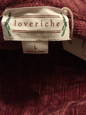 Loveriche Womens Size Large Jacket/Cardigan