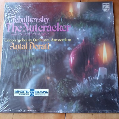 Tchikovsky The Nutcracker Suites No.1, Op.71a & No.2 LP Vinyl Philips 9500 697