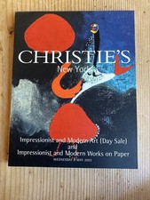 Christie’s New York Art Auction Catalog