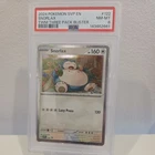2024 POKEMON SVP EN-SV BLACK STAR PROMO #122 SNORLAX PSA 8