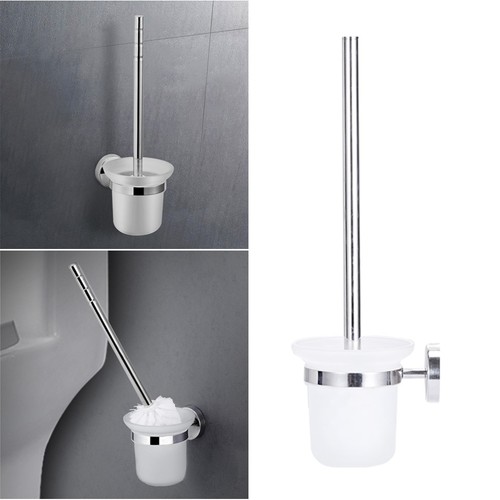 1PC Wall-mounted Cleaning Brush Long Handle Toilet Brush Bathroom Supplies for - Picture 6 of 11