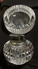 Waterford Crystal Table Lighter & Ashtray Heavyweight Brilliant Cut Vintage