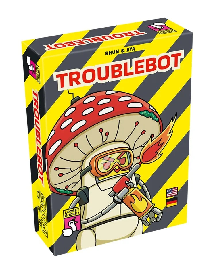 Troublebot Loosey Goosey Games Kartenspiel Familienspiel Solitärspiel Duellspiel - Bild 2