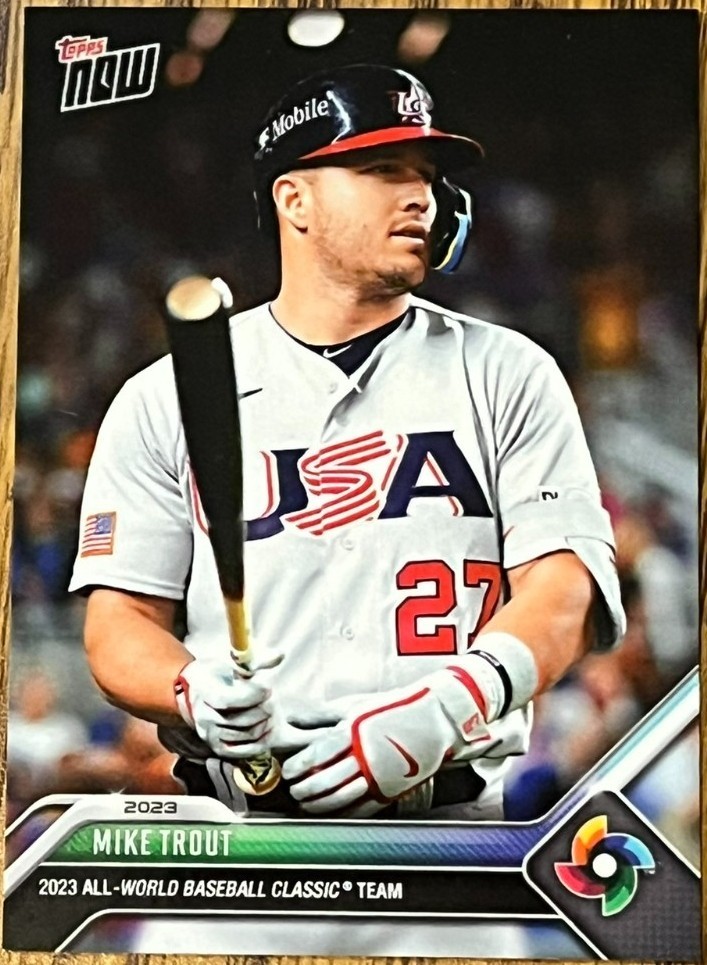 2023 TOPPS TRIBUT マイク・トラウト 199シリアル 2023 Topps World Baseball Classic - Mike Trout #CC-19 for sale | eBay