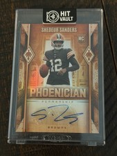 2025 Panini Phoenix - Phoenician Penmanship Shedeur Sanders #PHP-1 (AU, RC)