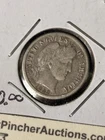 1899 O Barber Dime 10C Silver Coin VF