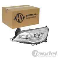 Diederichs Halogen Scheinwerfer Mit LWR Chrom TFL Links FüR Opel Astra | 1807081