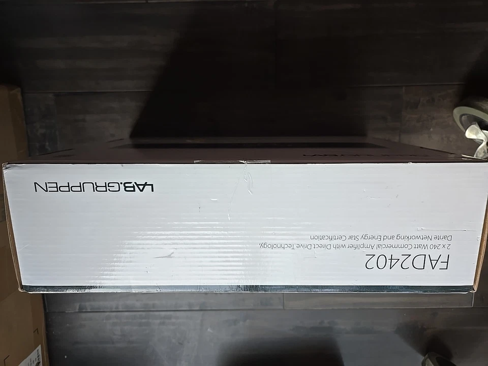 Lab.Gruppen FAD2402 2x240 watt Commercial Amplifier With Dante(New In Box) - Image 2 of 2