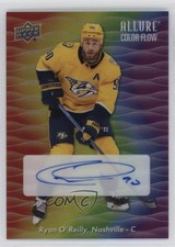 2023 Upper Deck Allure Color Flow Full Rainbow Ryan O'Reilly #CFA-RO Auto 1i7u