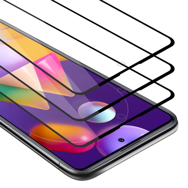 3X Panzerfolie FüR Samsung Galaxy M31S Schutz Folie Display Schutz Glas-image