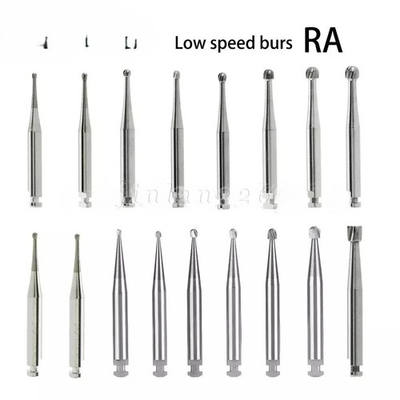 #ad Dental Drill Bits Tungsten Carbide Burs Round Head RA Dentist Tools $93.41