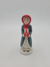 Vintage House Of Lloyd Christmas Around The World Holiday Shopper Woman Figurine