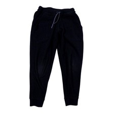 Patagonia Kids Fleece Joggers pants black Patagonia Micro D back pocket sz XS