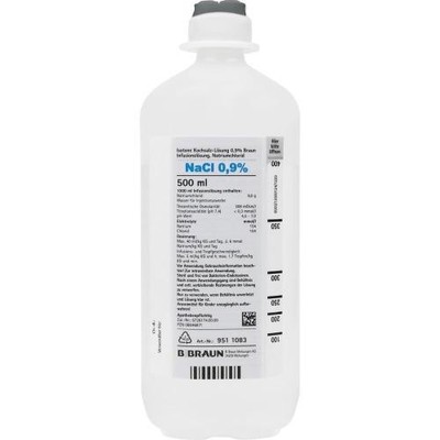 KOCHSALZLÖSUNG 0,9% Ecoflac Plus 500ml PZN 8646871