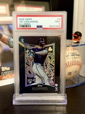 ⭐️ JAC CAGLIANONE 2026 TOPPS ALL KINGS #15 PSA 9 RC SSP CASE HIT TOP GRADE🔥