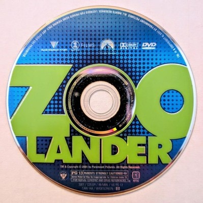 DISC ONLY- ZOOLANDER DVD 2001 MOVIE *BUY 2 GET 1 FREE*TRACKING INCLUDED*