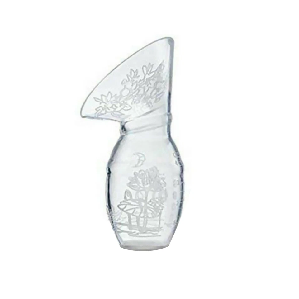 Manual Nursing Strong Silicone Breast Pump Milk Breast Collector MilkSaver B - Image 2 of 4