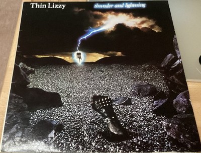 Thin Lizzy  - Thunder And Lightning  - Vinyl /LP - 1983