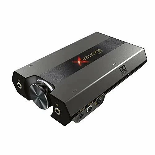 Sound BlasterX G6 Hi-Res Gaming DAC and USB Sound Card w/Bi-Amp - SEALED