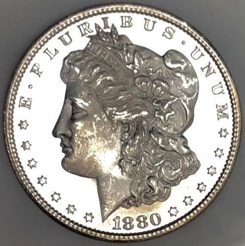 1880 S MORGAN FLAWLESS SUPERB GEM BU+++++ULTRA PL! FLAWLESS GEM! UNREAL NR#64534