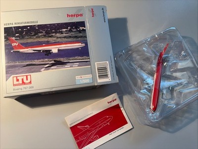 Herpa Miniaturmodell LTU Boeing 767-300