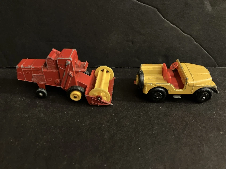 ВИНТАЖНЫЙ, 60-70-е оригинальные Hot Wheels / спичечный коробок лот из 8 литых моделей грубой формы - Изображение 2 из 4