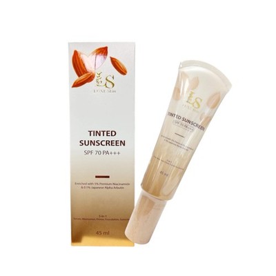 LUXE Skin Tinted Sunscreen SPF70 PA+++ with Niacinamide & Alpha Arbutin