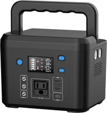 200W AC Portable Power Station Camping Battery Bank Phone Battery Charger Backup