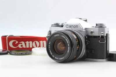 [COMO NUEVO] Lente Canon AE-1 Silver 35mm Film Camera SLR FD 28mm f2.8 SC... - Imagen 1 de 4