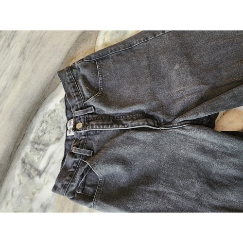 Guess Jeans Vintage Black Wash Denim High Waist Slim Fit Jeans Size 26 - Picture 7 of 13