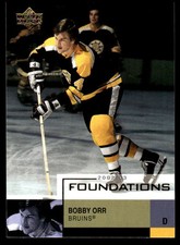 2002-03 Upper Deck Foundations #4 Bobby Orr Boston Bruins HOF