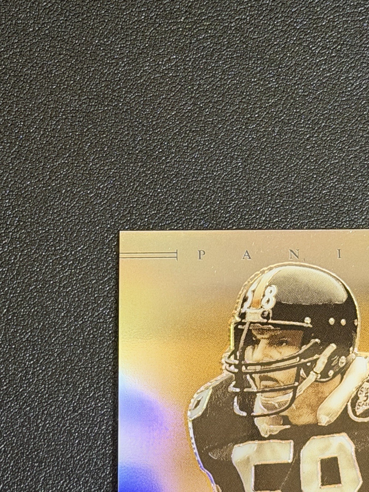 Jack Lambert 2025 National Treasures Auto /50 Pittsburgh Steelers HOF view 3