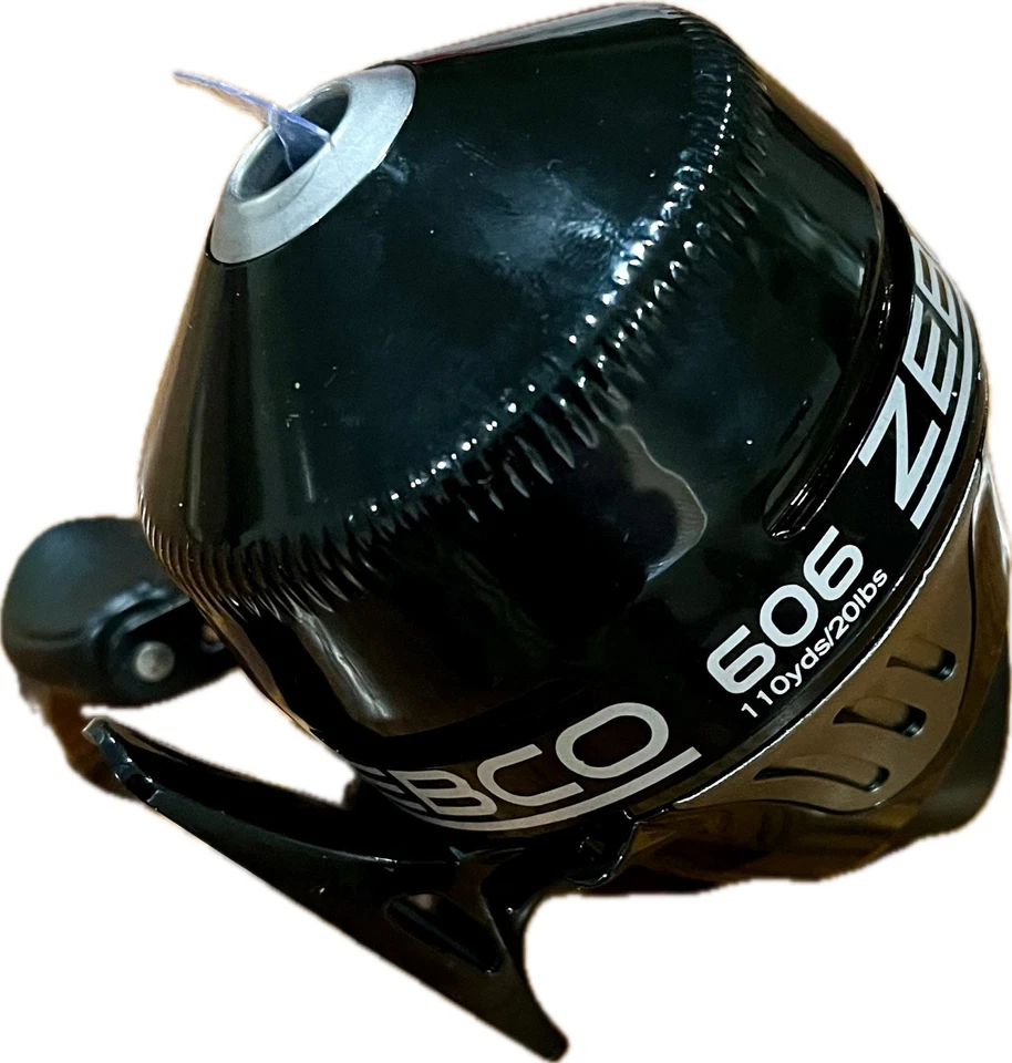 ZEBCO 606 size 60 Spincast reel 3.0:1 Gear Ratio Bite Alert 20 Lb Test Line NIP - Image 3 of 4