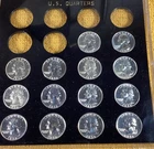 1956 Proof Washington Quarters 25c. Lot Of (14). FREE SHIPPING.